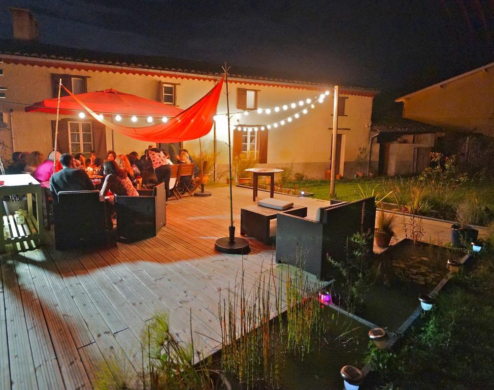 Logis Hotel Restaurant La Barguillere Saint-Pierre-de-Rivière Kültér fotó